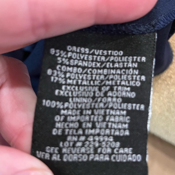 Navy Three Piece Cocktail Set - Picture 5 of 6